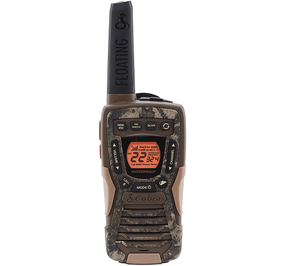 Front view of the ACXT1035R FLT TrueTimber Strara TTC Radio