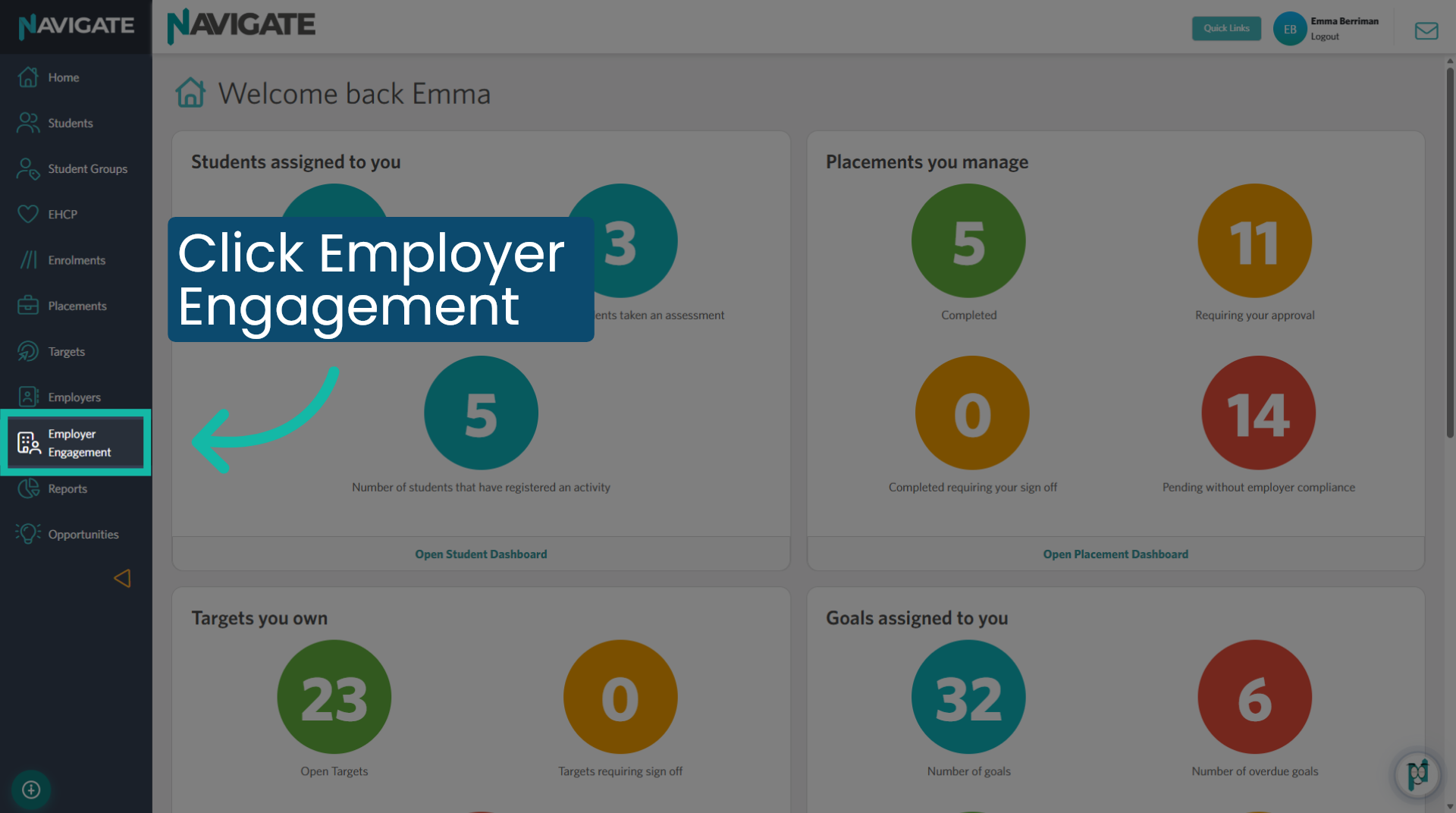 Access Employer Engagement module