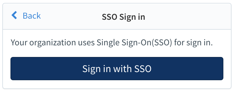 a screenshot of a sign in