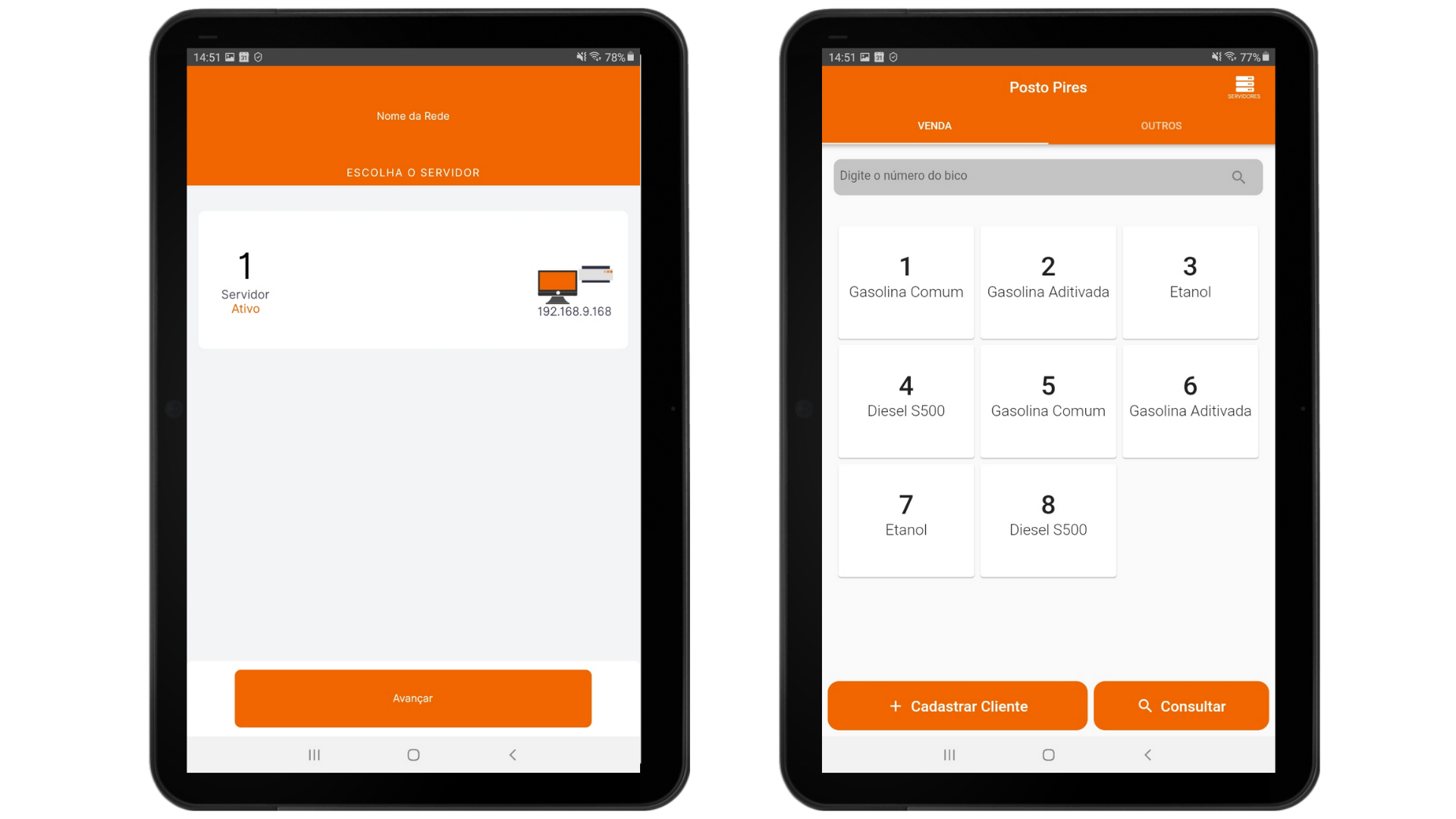Aplicativo CP Terminal Servidor ClubPetro