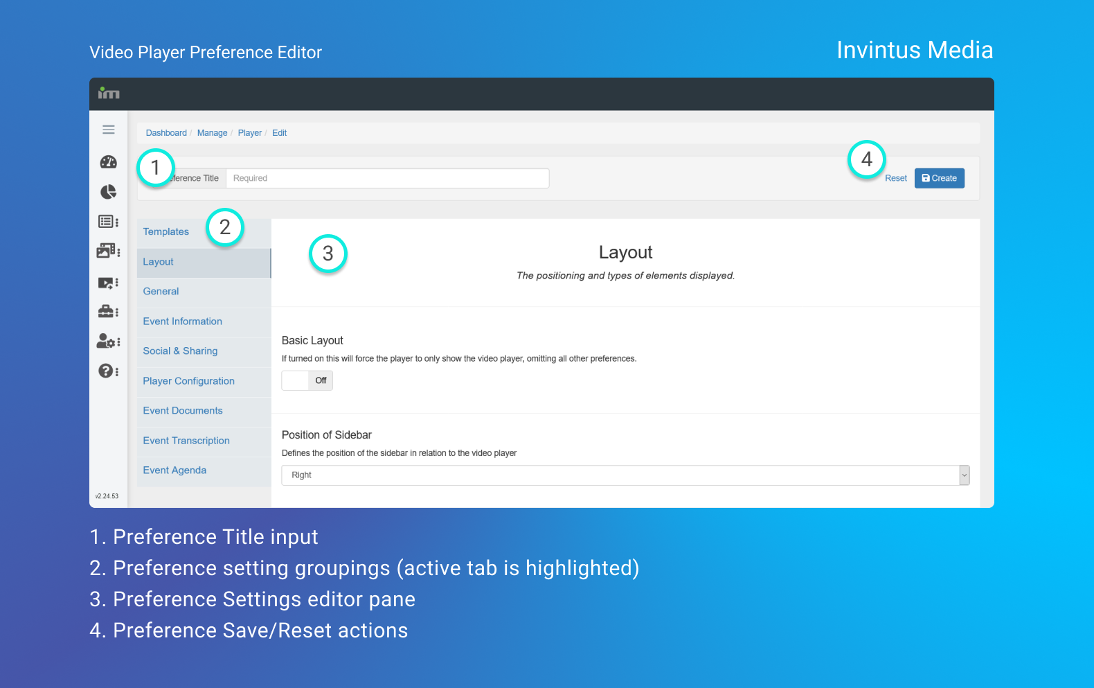 Player Preference Editor Overview