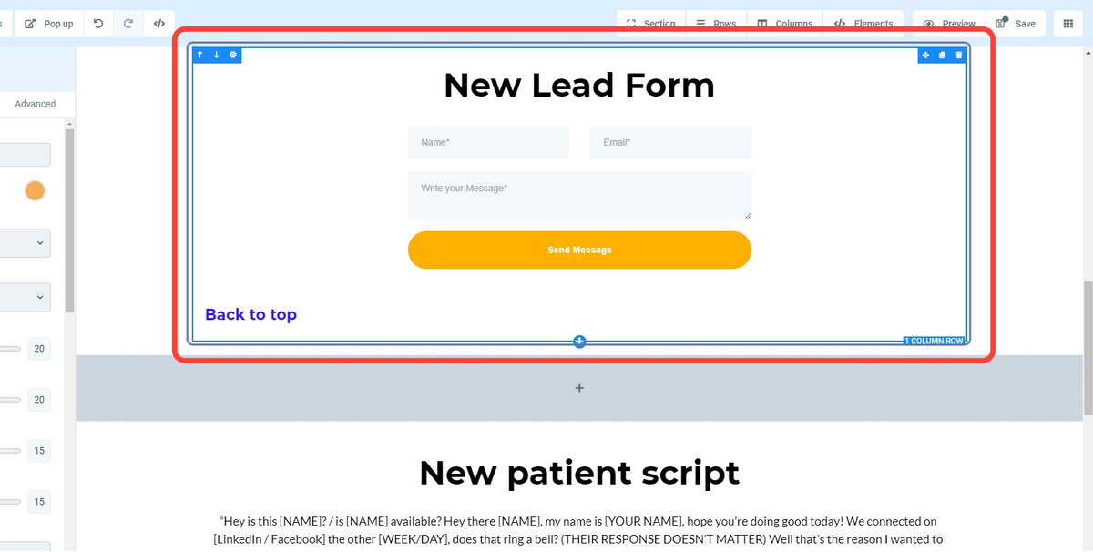 BONUS - How to label your sections