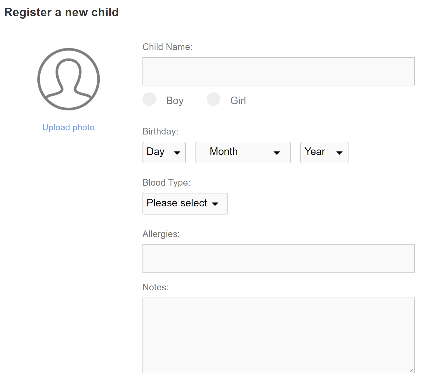Daily Connect Childcare App How to add child profiles Daily Connect