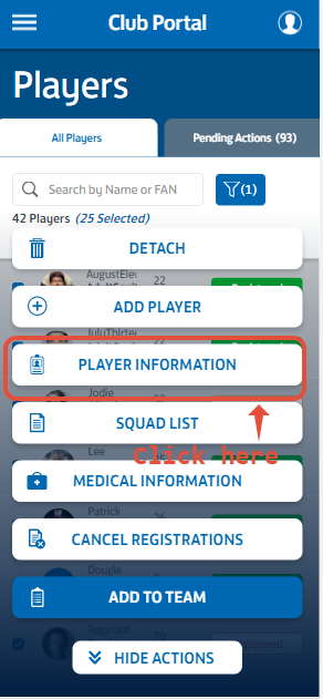 How to export player data : Grassroots Technology