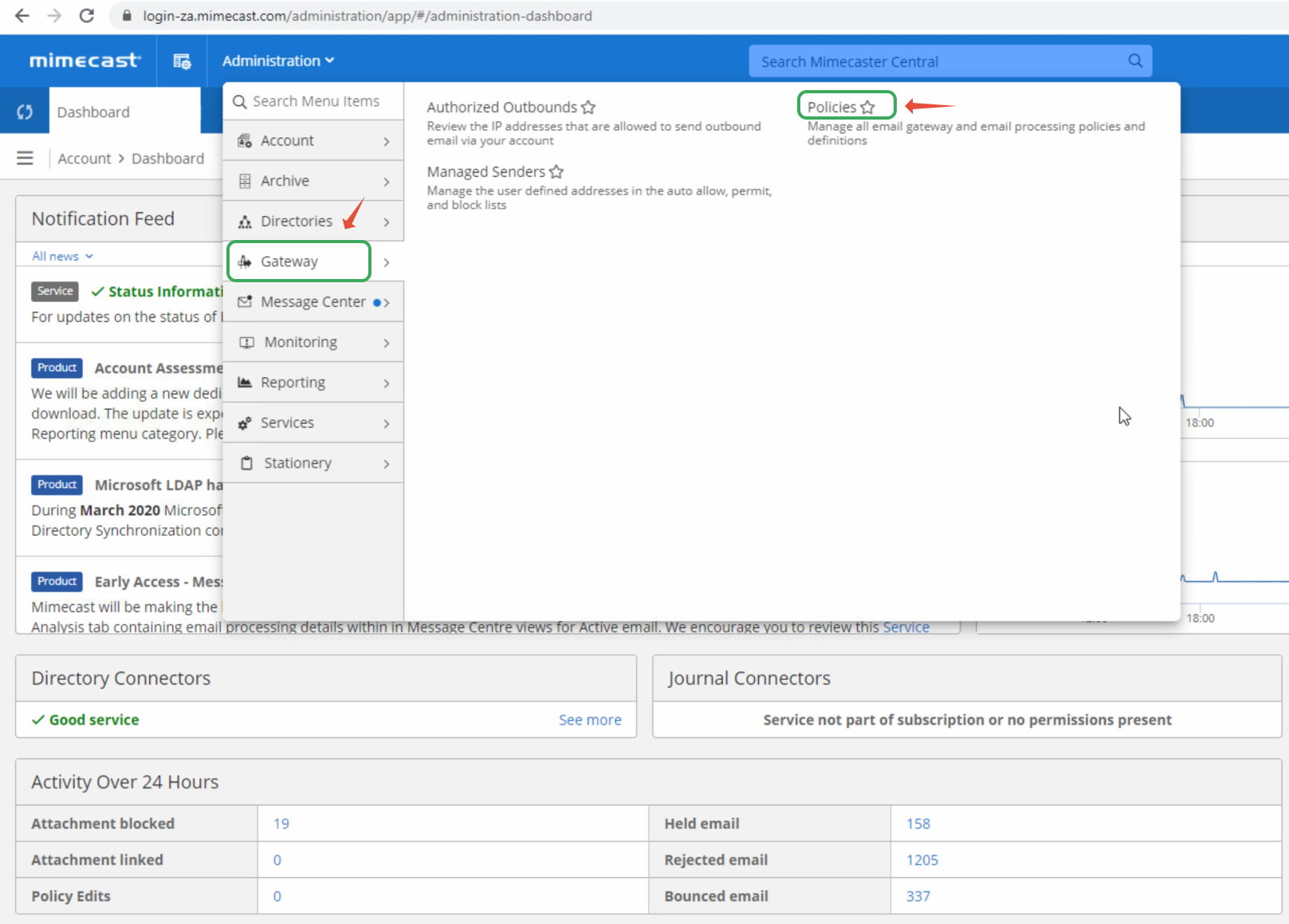 Mimecast dmarc configuration valimail support
