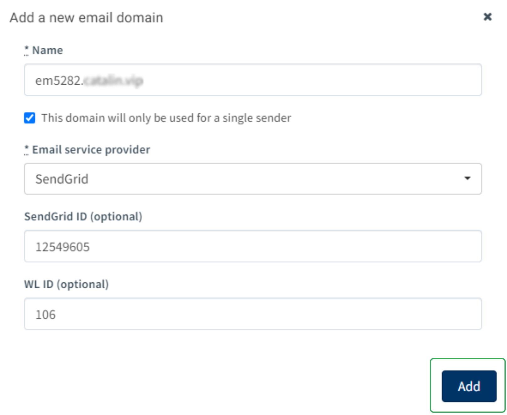 Sendgrid DMARC Configuration Valimail Support