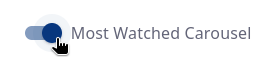 OTT Builder - Basic Carousel - Most Watched