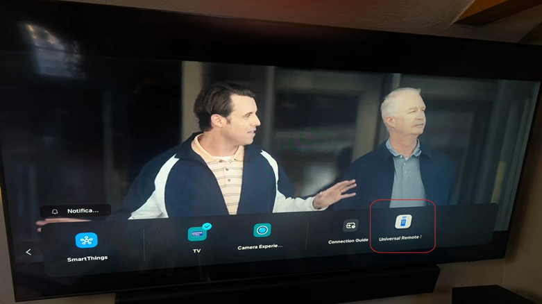 Title: Step 2 - Description: Select Universal Remote