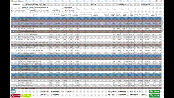 Titre : 02_creation_entete.png - Description : Capture module Etude tarifaire