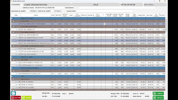 Titre : 03_cadencier.png - Description : Capture module Etude tarifaire
