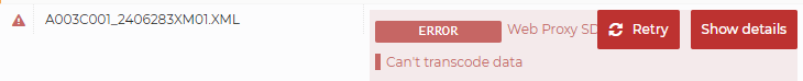 Limecraft screenshot showing an error in Edge.