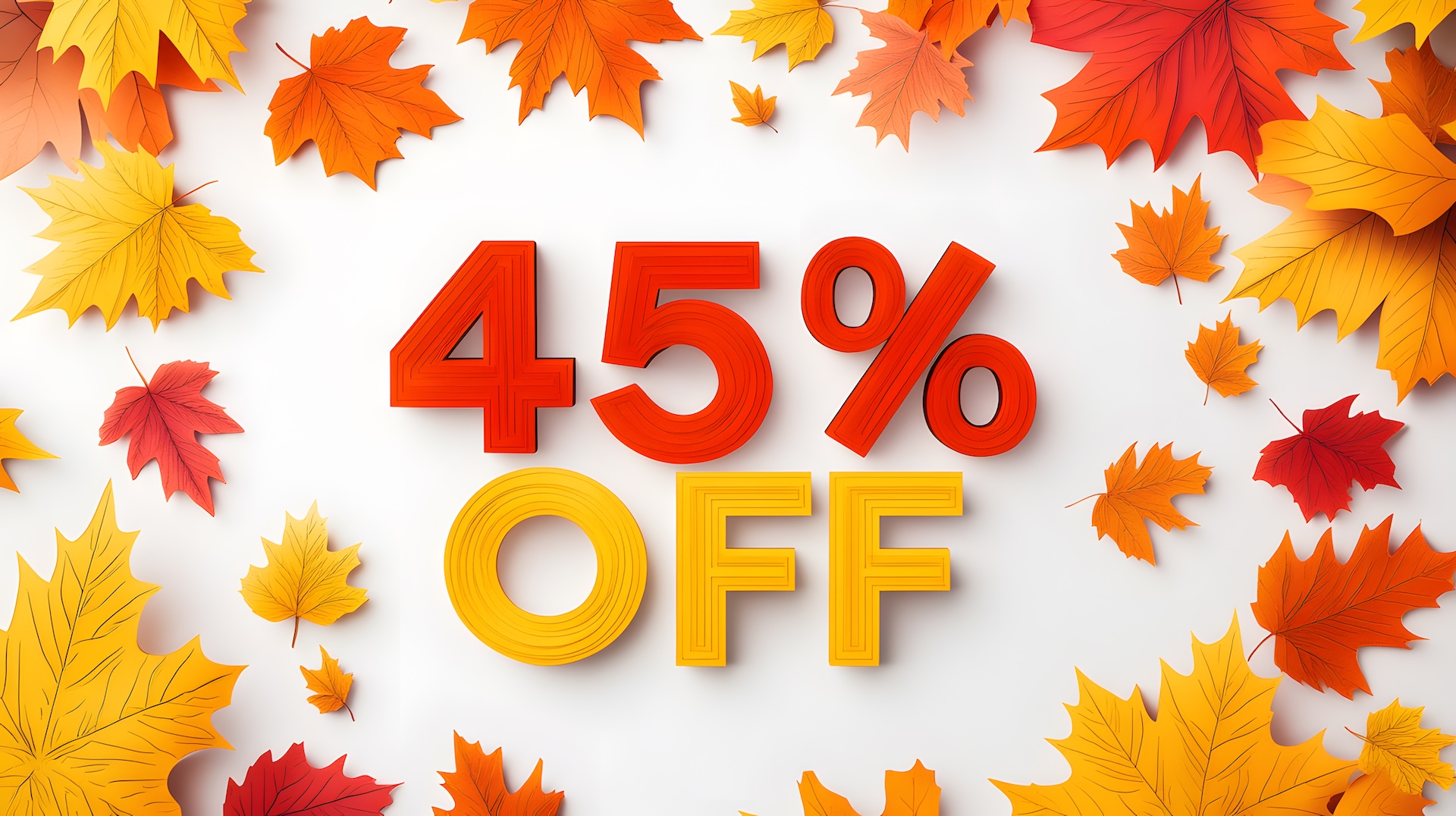 Cheqdin autumn offer banner: 45% off annual childcare management plans, ends 30 November 2026.