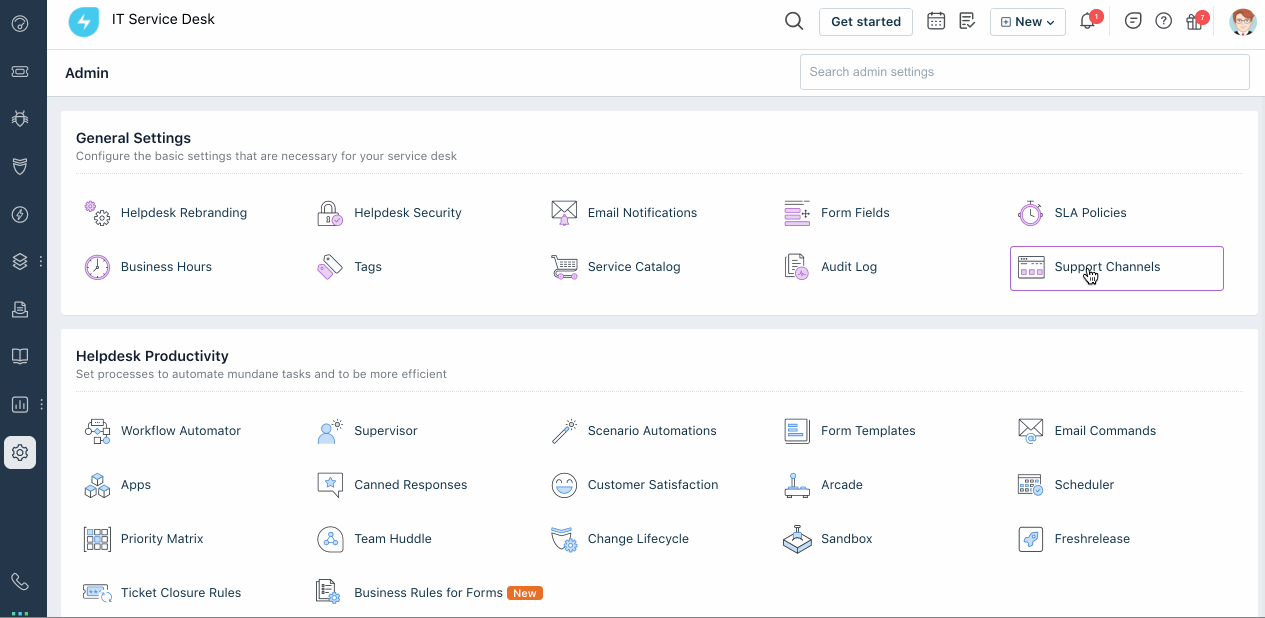Restrict your helpdesk to certain domains Freshservice