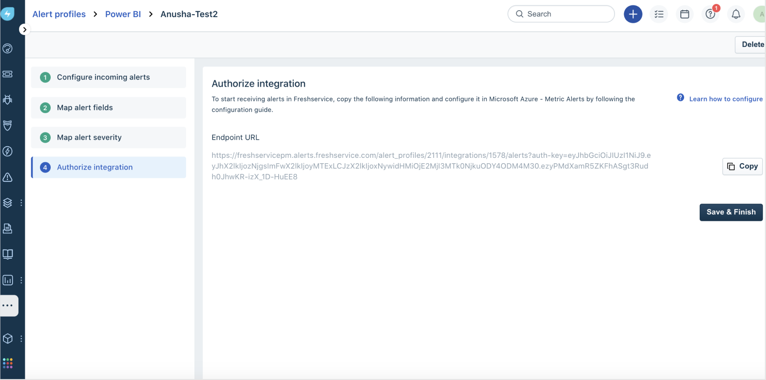 How to set up Alert Management in Freshservice Freshservice