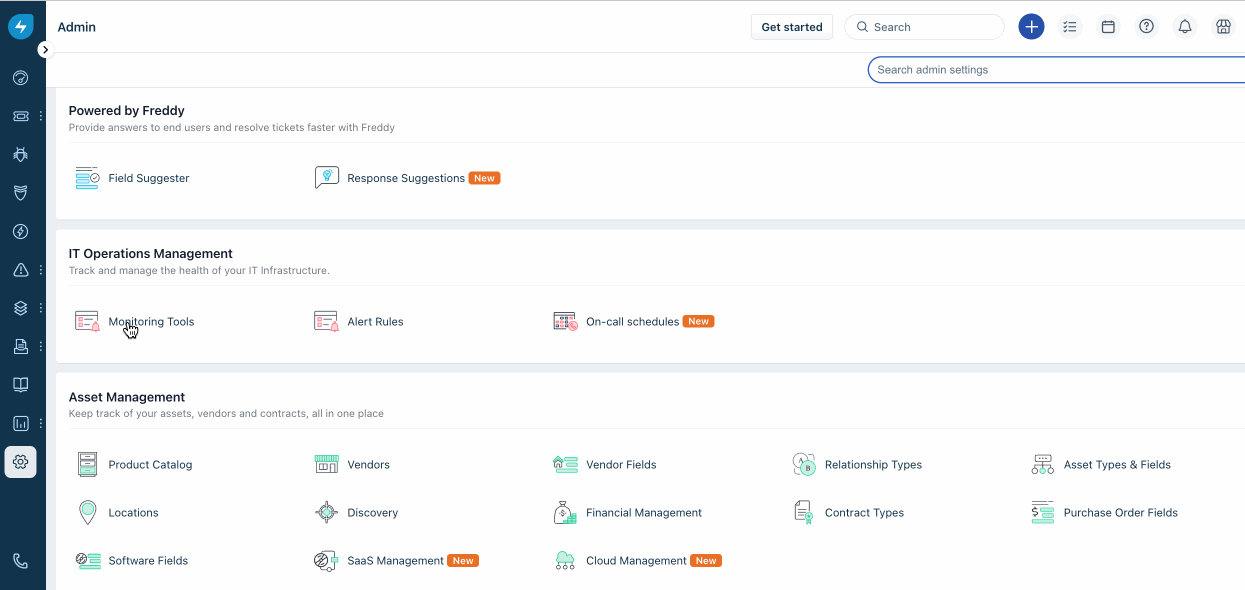 Define and monitor services using Service Health Monitoring Freshservice
