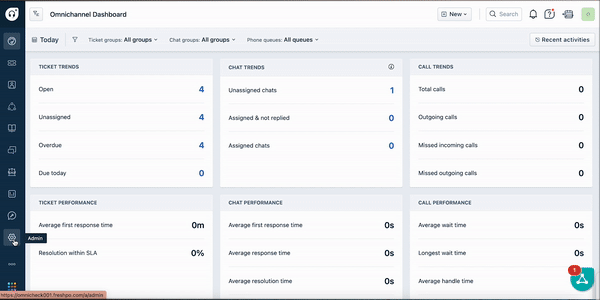 Updating your credit card details in Freshdesk.