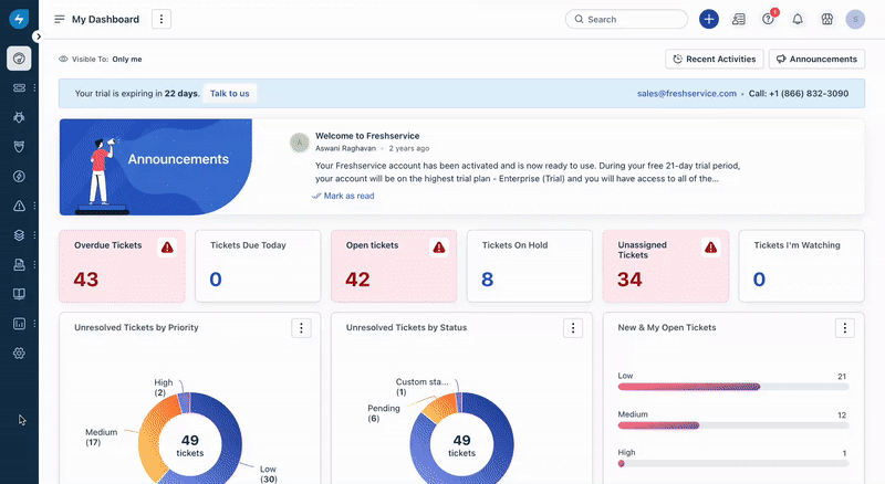 Merging Requesters in Freshservice