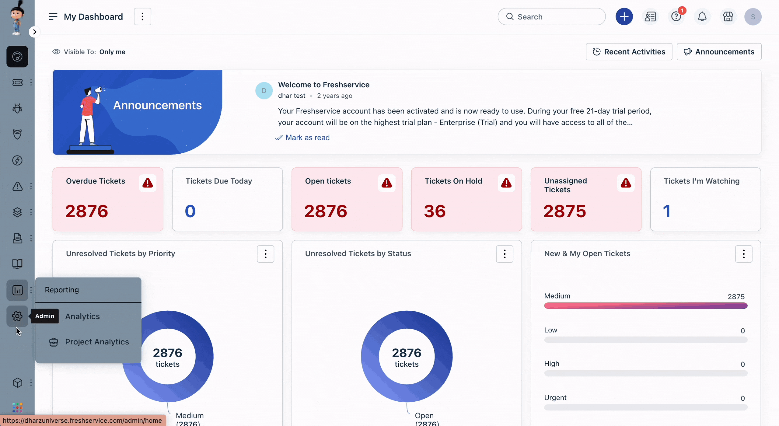 Exporting Changes in Freshservice