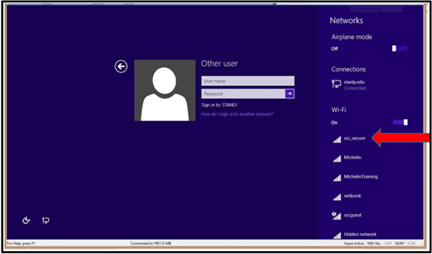 Wireless Login With Windows 8 1 And 10 SCC s Technical Support Wireless Login With Windows 8 1 And 10 SCC s Technical Support
