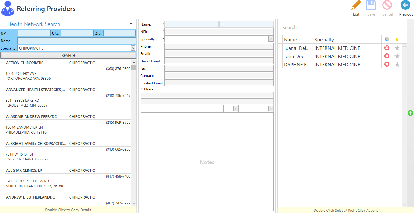 How to add a referring provider? EHRez Help Center English