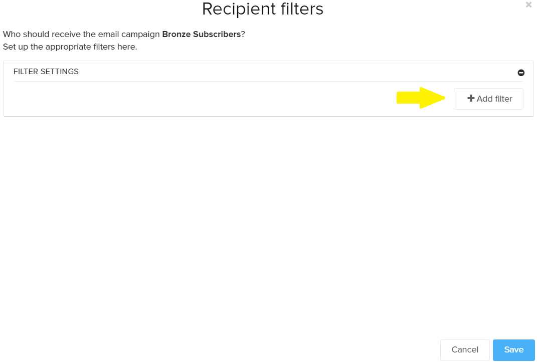 Recipient Filters Helpdesk