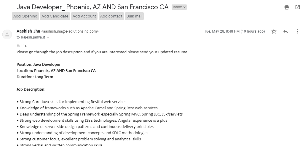 Recruit Gmail Office 365 Plugin Extension Vultus Inc Recruit Gmail Office 365 Plugin Extension Vultus Inc