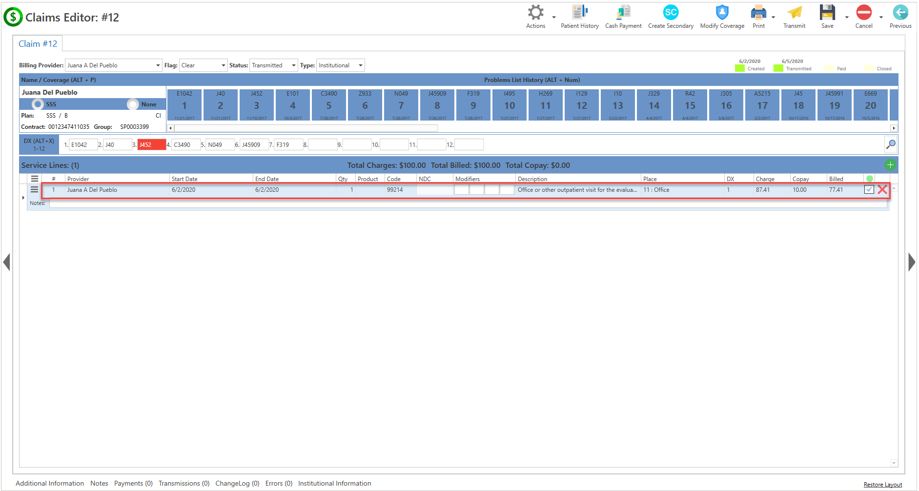 ¿Dónde se despliegan los precios que se configuran en la pantalla de