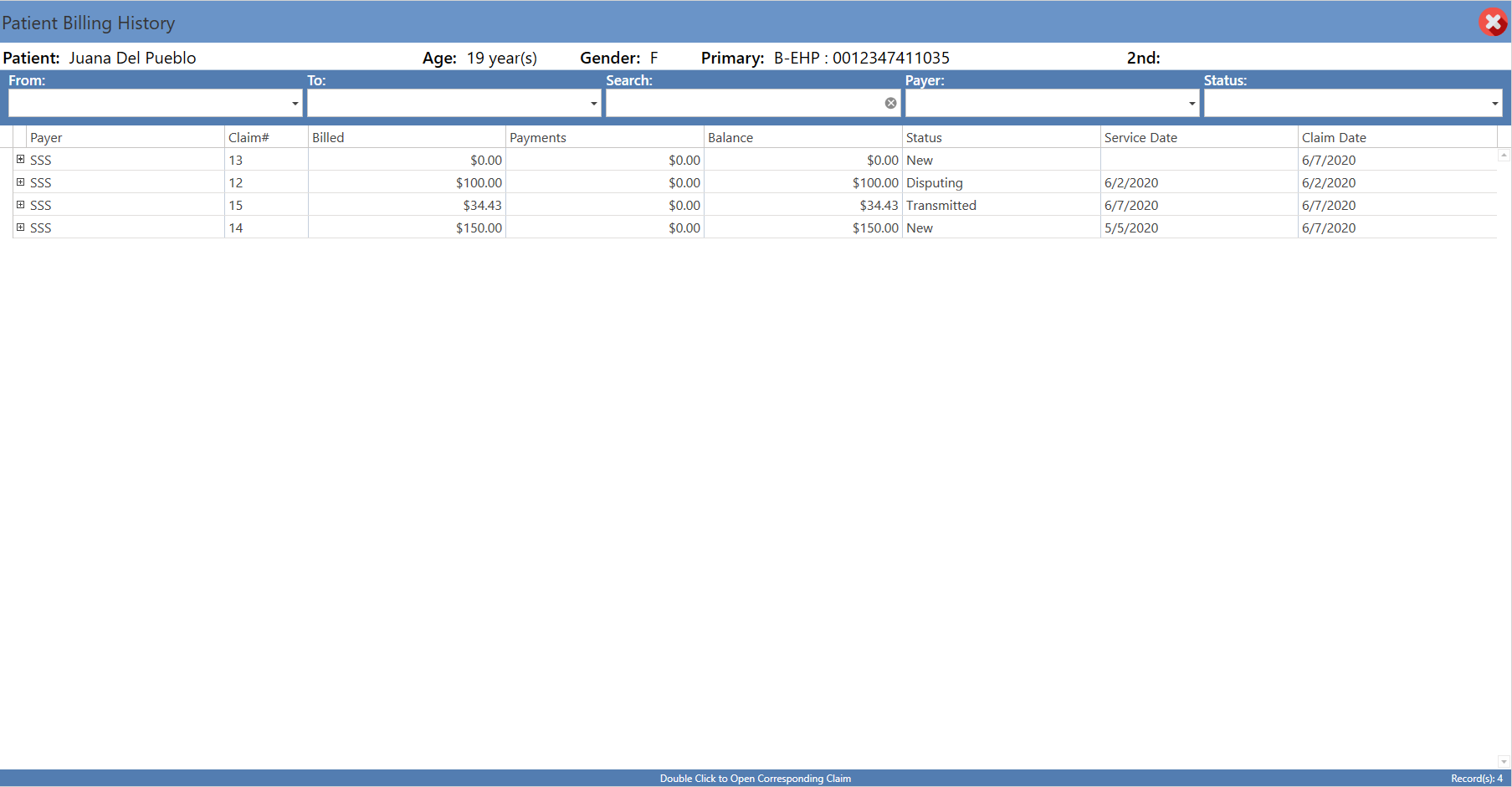 Patients / Billing EHRez Help Center Español