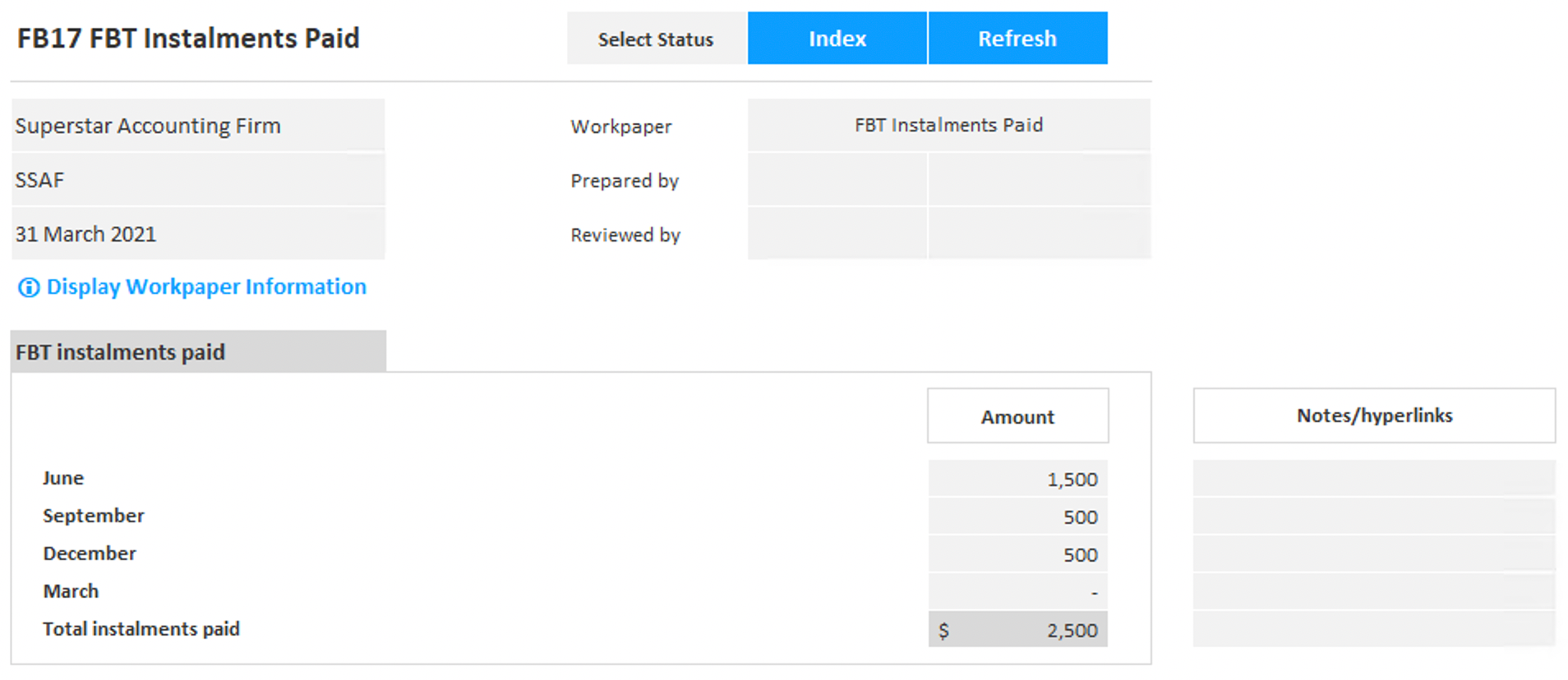 Fringe Benefits Tax Binder Business Fitness Help & Support