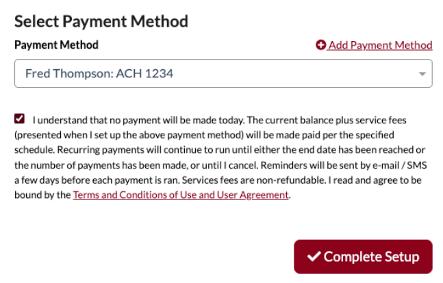 A screenshot of a payment method

AI-generated content may be incorrect.