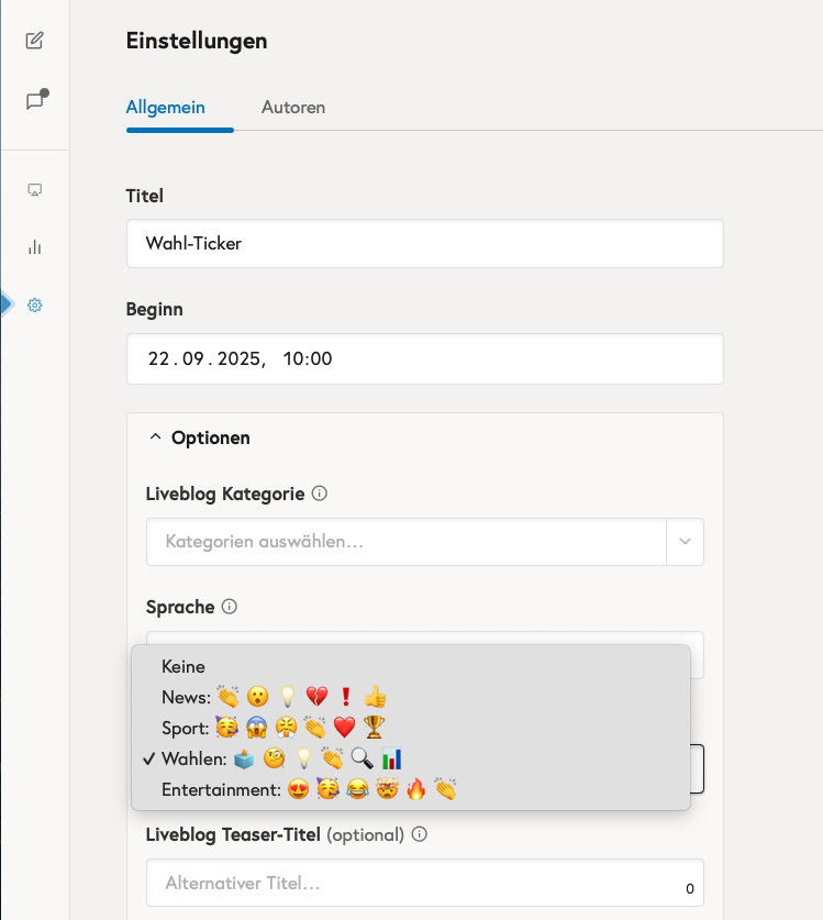 Tickaroo Liveblog Reaktionen