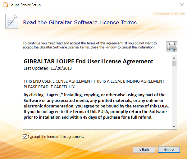 Loupe Logger Installation Customer Support Portal