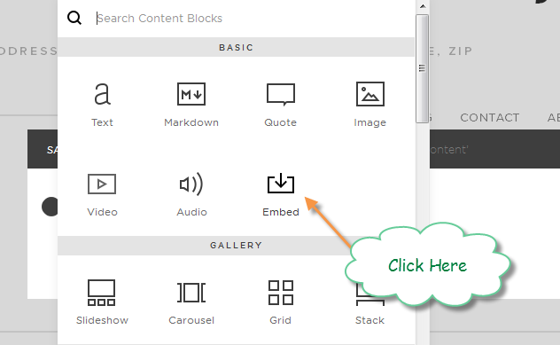 Embed Your Calendar Into SquareSpace Embed Your Calendar Into SquareSpace