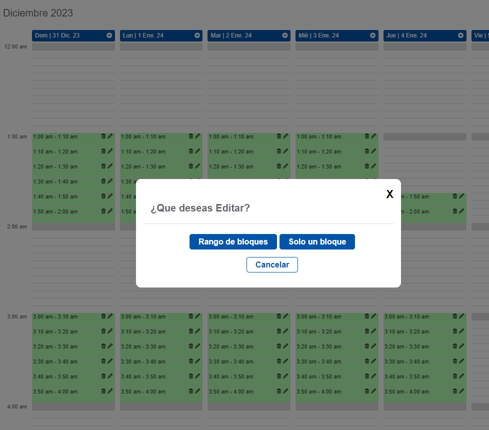 A screenshot of a calendar 
Description automatically generated