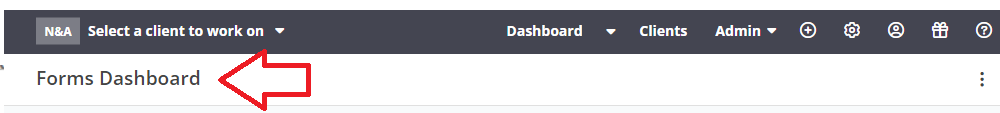 Forms Dashboard