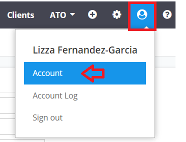 Access User Menu