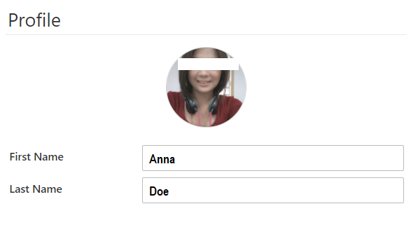 Update Profile Name