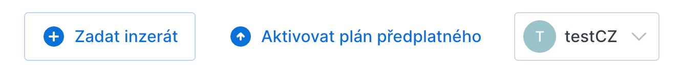 Aktivovat plán předplatného