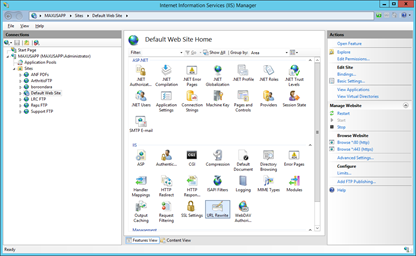 SETUP REDIRECT TO HTTPS ON WINDOWS SERVER 2012 AND IIS 8 : Leapfrog Helpdesk