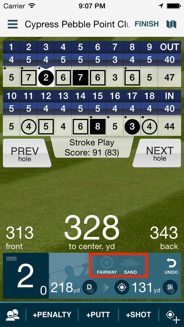 Tracking fairways and sand Improve Your Golf Game. Golf Pad GPS Tutorials/FAQ