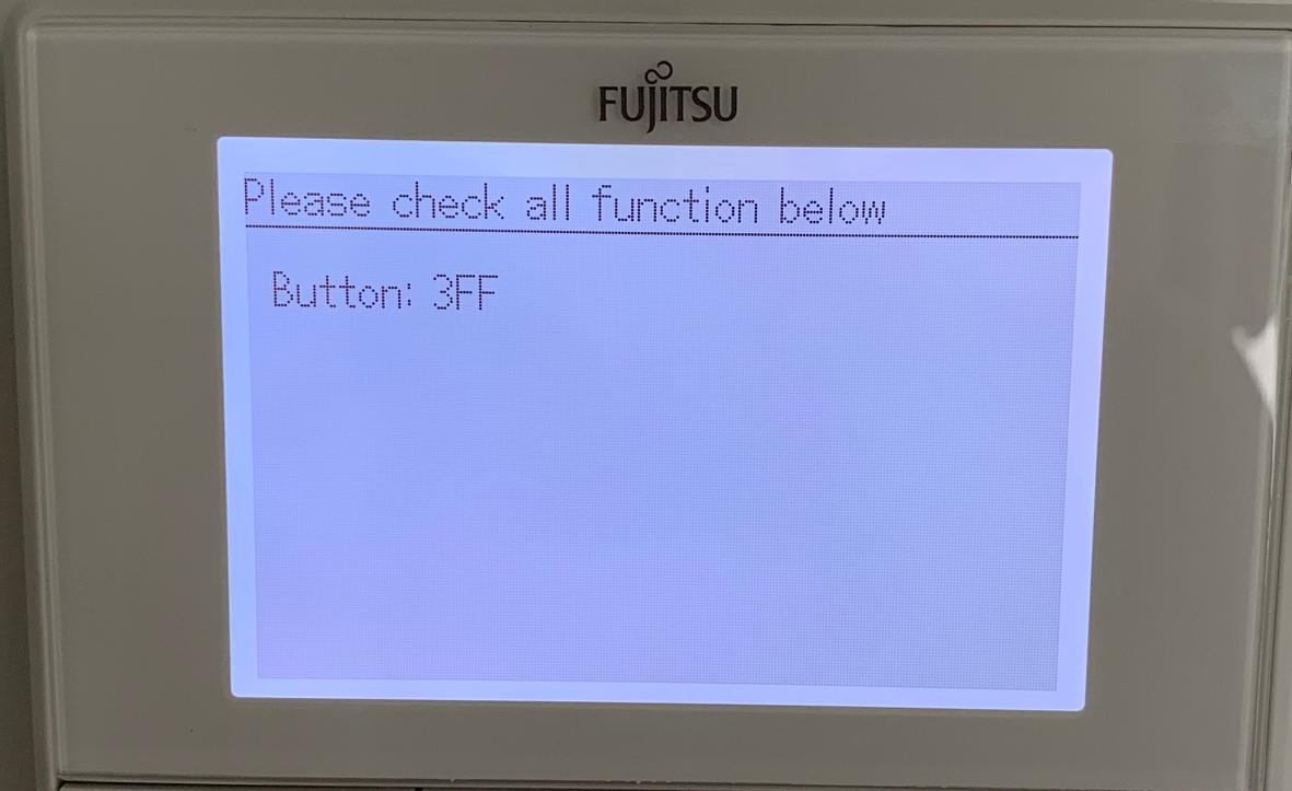 Inspection mode display