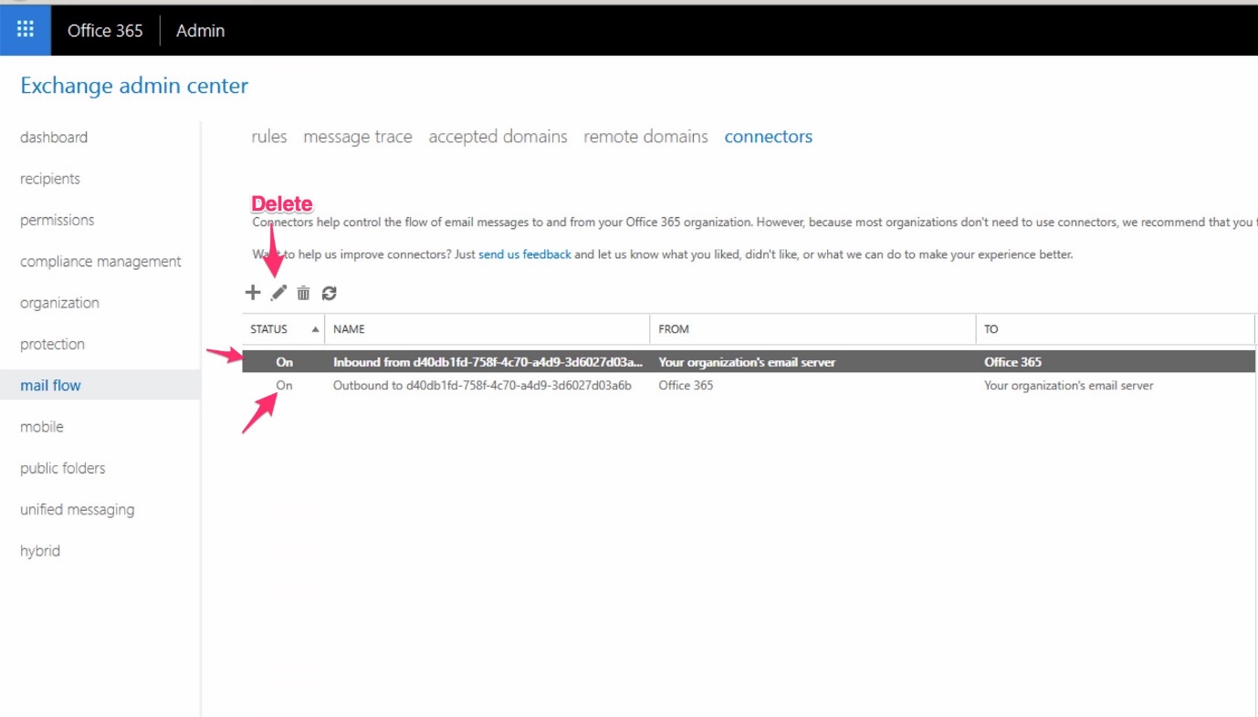 Decommissioning Exchange server Office 365 Hybrid 