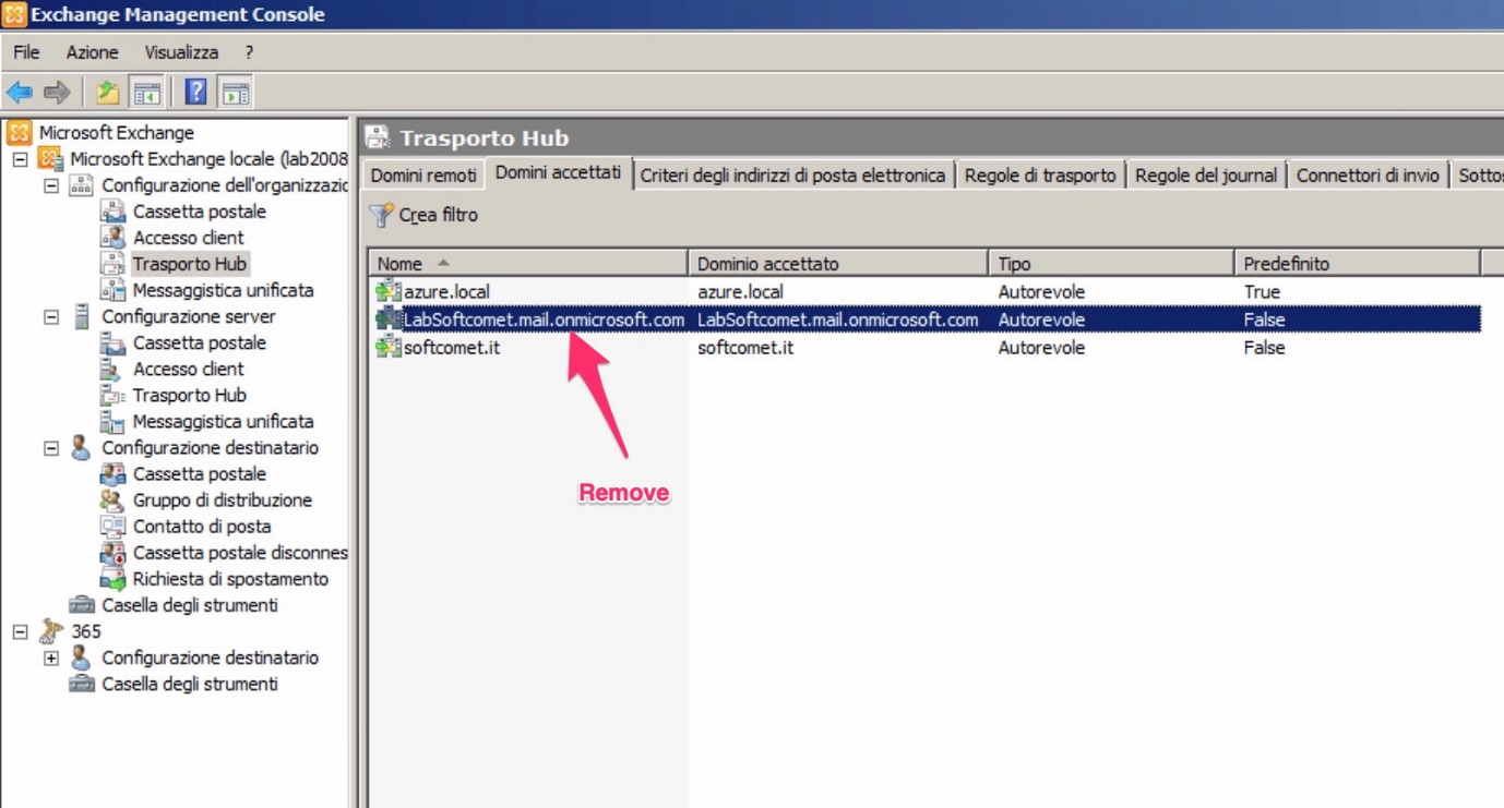 Decommissioning Exchange server Office 365 Hybrid 