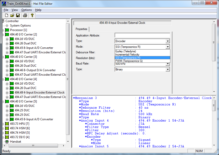 Temposonics RSeries (SSI) Output Displacement Transducer Setup MTS Systems Customer Support