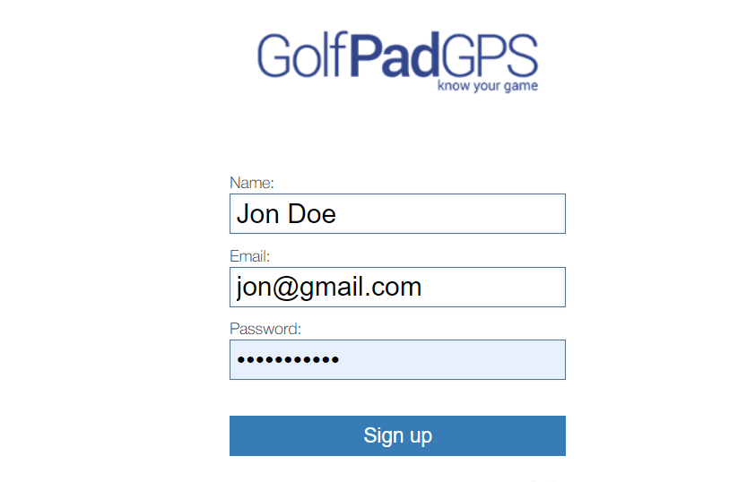 Getting started with Golf Pad Events Improve Your Golf Game. Golf Pad