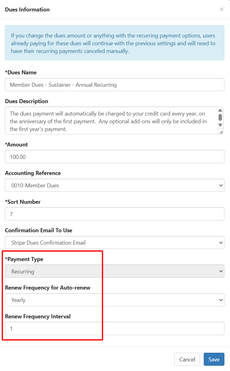 This will auto-renew every year