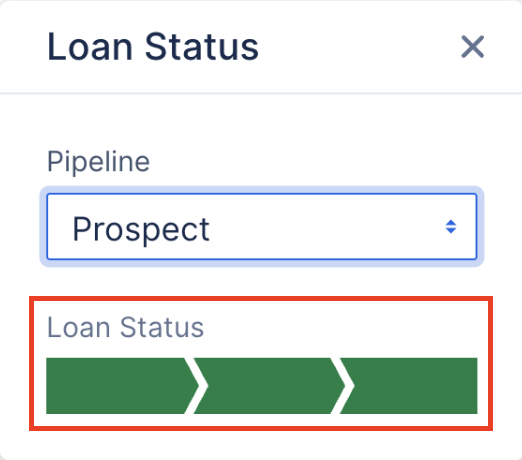Screenshot of milestone using the Status progress bar.