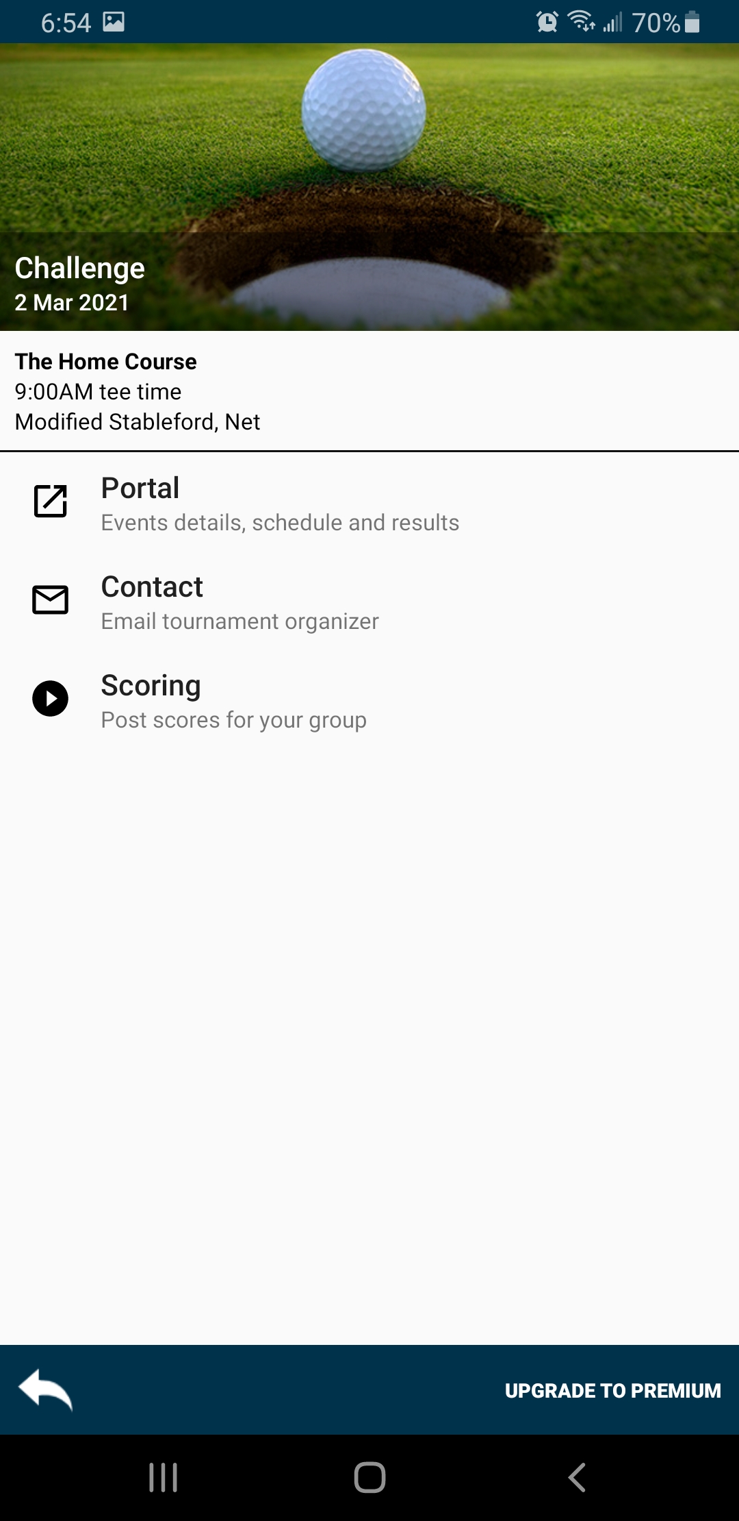 View and manage events list in Golf Pad app Improve Your Golf Game. Golf Pad GPS Tutorials/FAQ