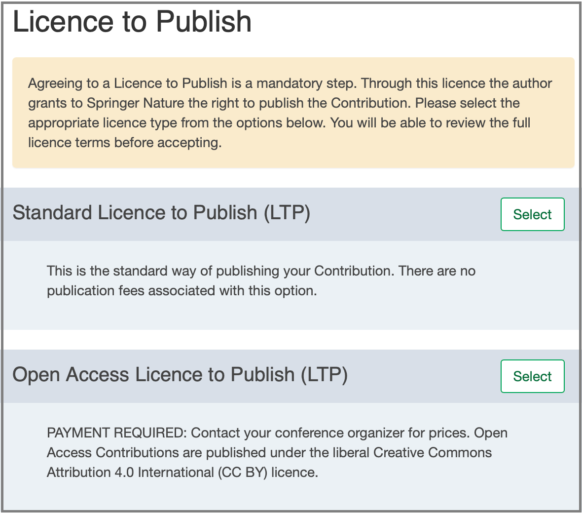 Conference Proceeding Authors : Springer Nature Support