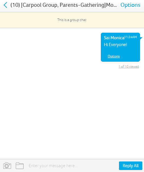 Messaging My Class/ Group : Helpdesk